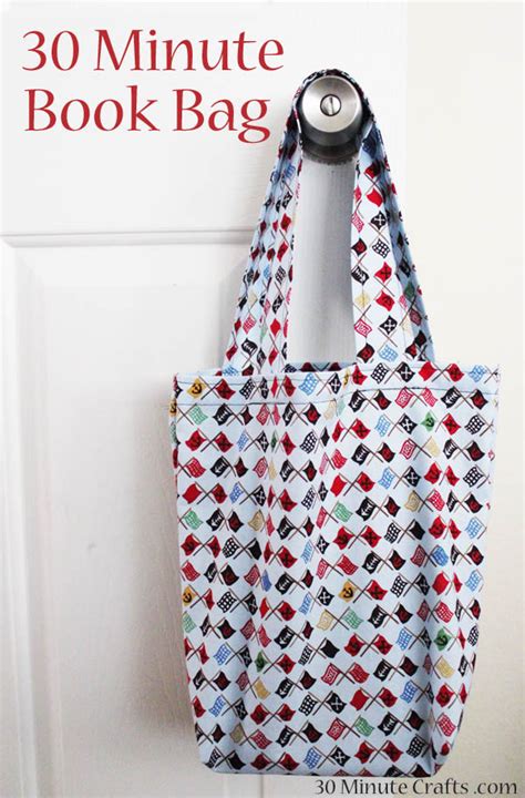 the book tote bag pattern